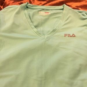 Fila sport short sleeve v-neck tee